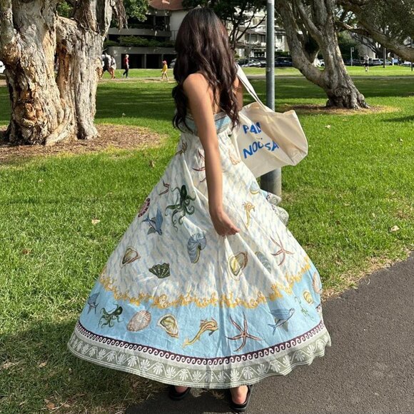 Alémais Bath House Linen Sundress - Picture 3 of 13